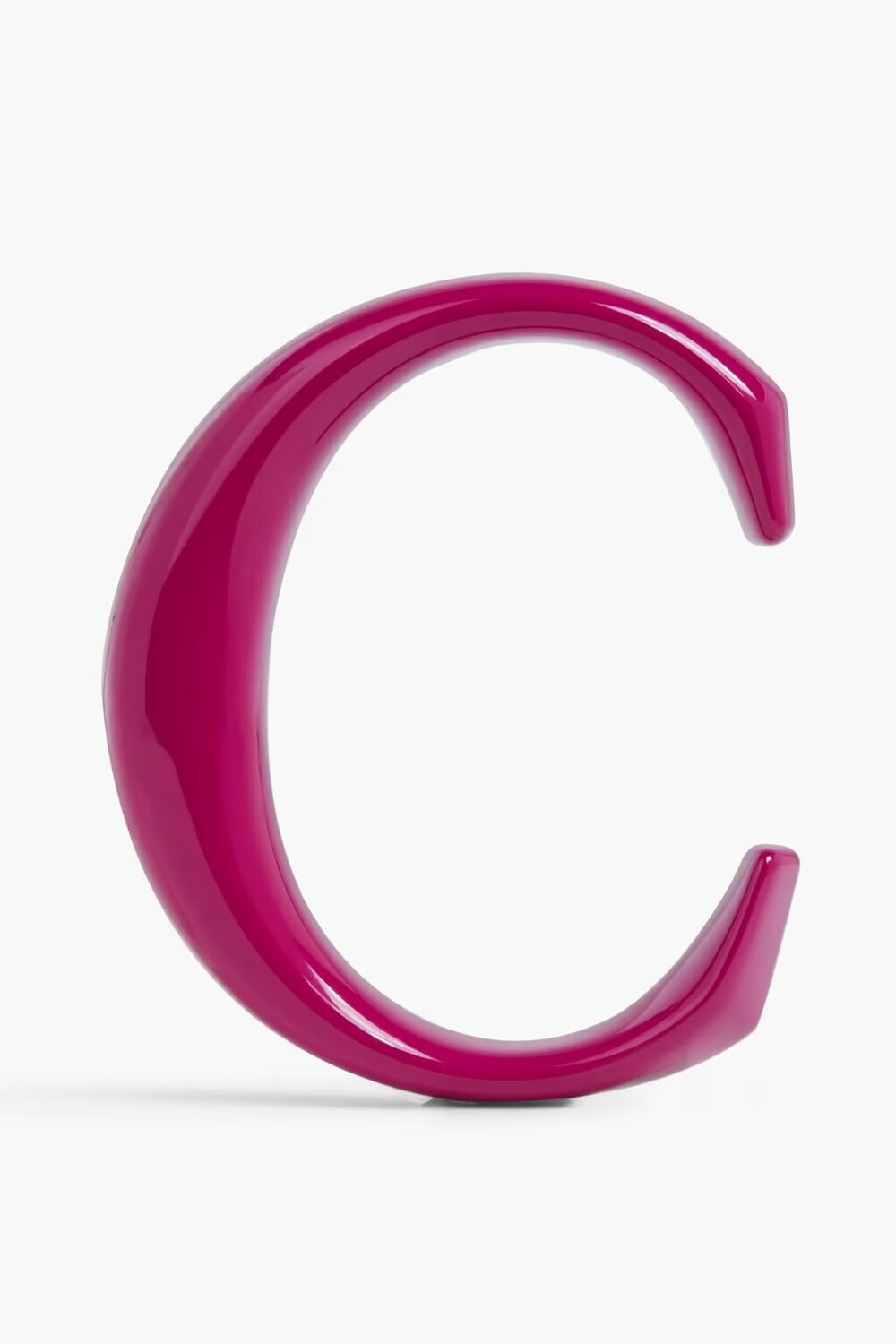

Подвеска для сумки с золотистой эмалью Chloé, пурпурный