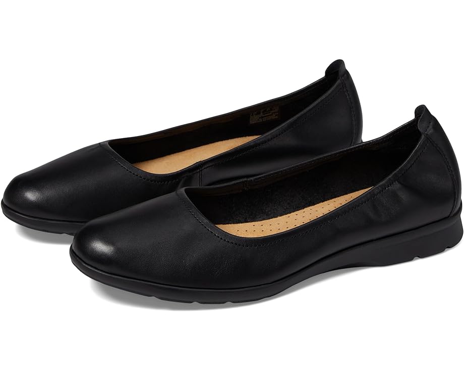 Туфли на плоской подошве Clarks Jenette Ease, цвет Black Leather 1