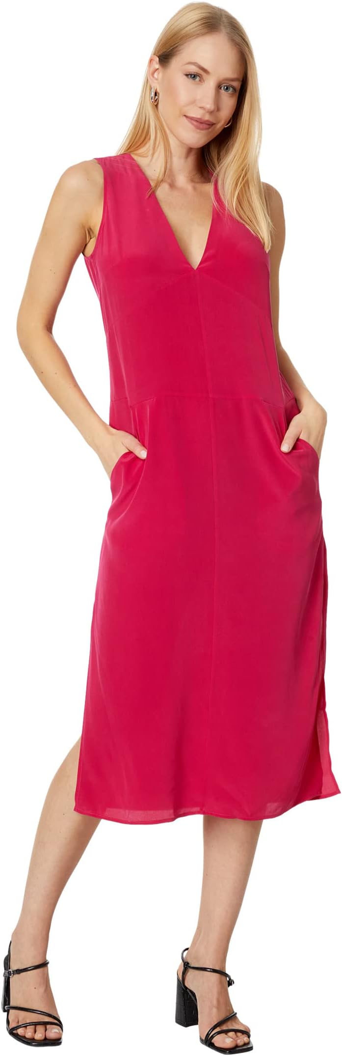 Платье Шарлотта EQUIPMENT, цвет Cerise siri 2 cerise вибромассажер реагирующий на окружающие звуки розовый