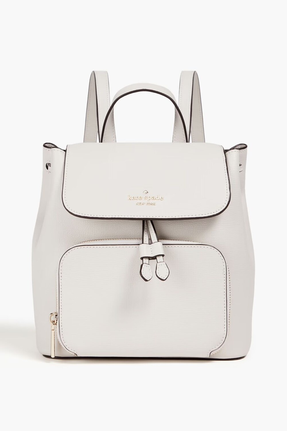 

Рюкзак из фактурной кожи Kate Spade New York, светло-серый