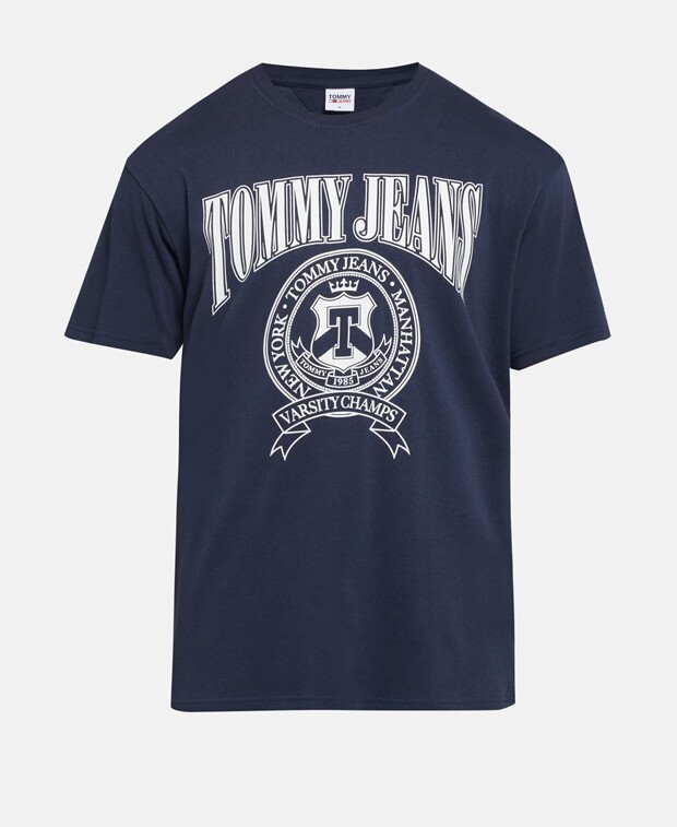 

Футболка Tommy Jeans, темно-синий
