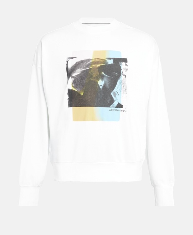 

Толстовка Calvin Klein Jeans, белый