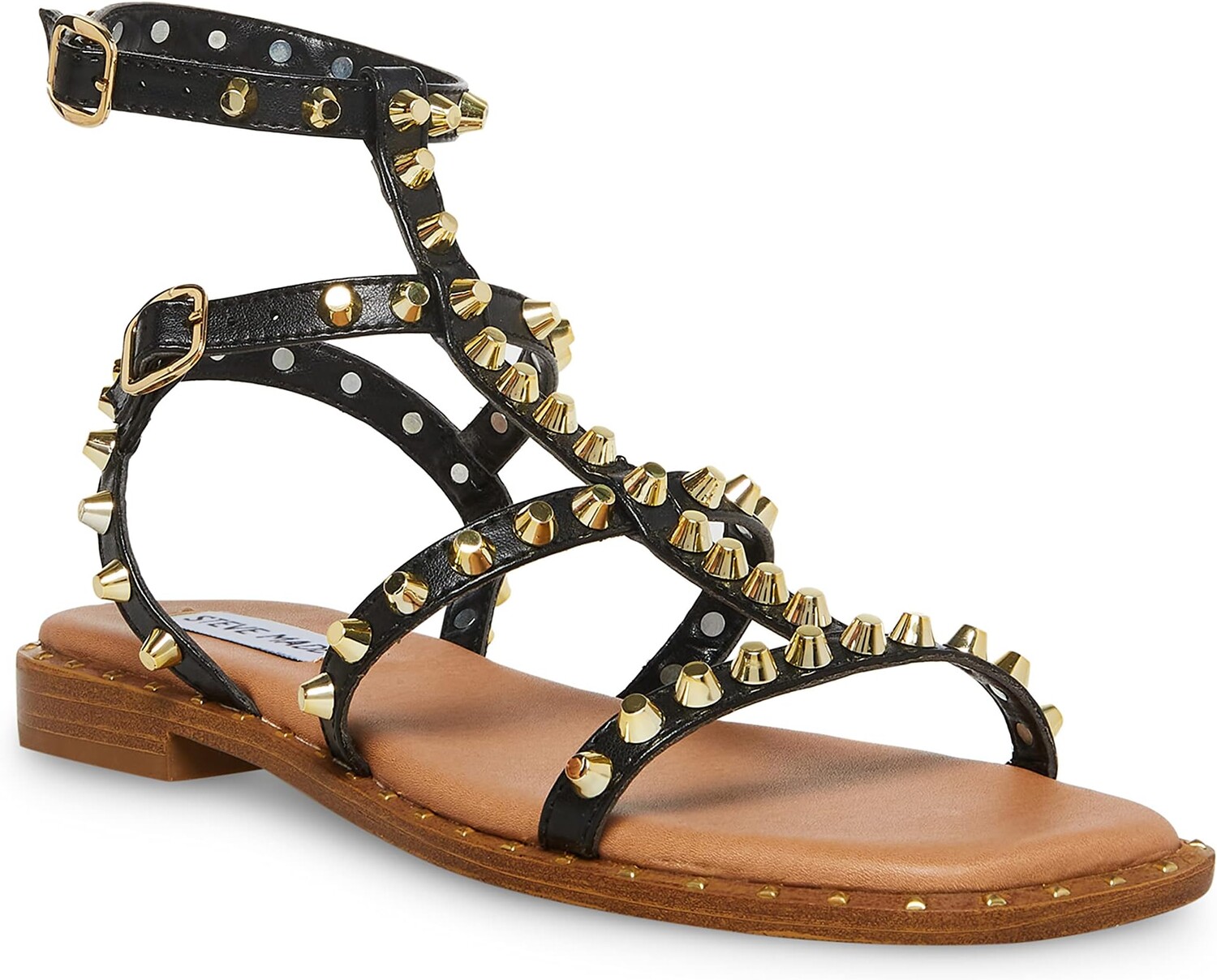 

Сандалии на плоской подошве Sunnie Sandal Steve Madden, черный