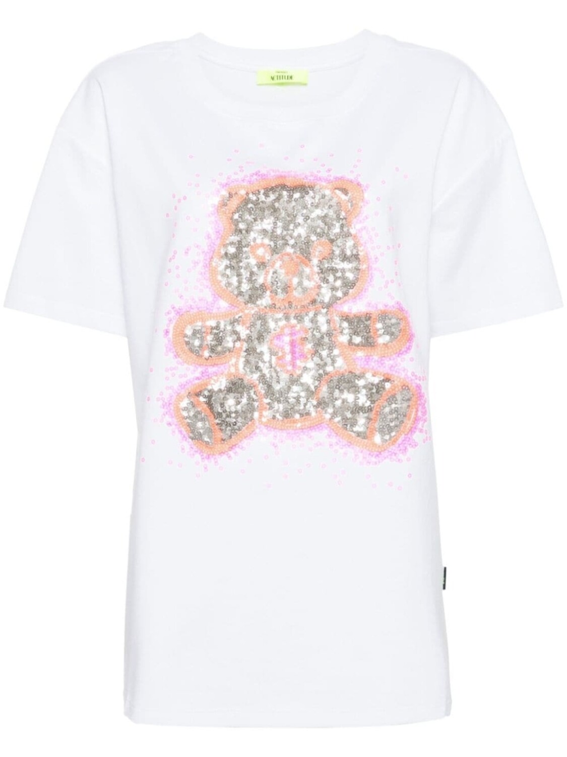 

TWINSET футболка с пайетками, белый
