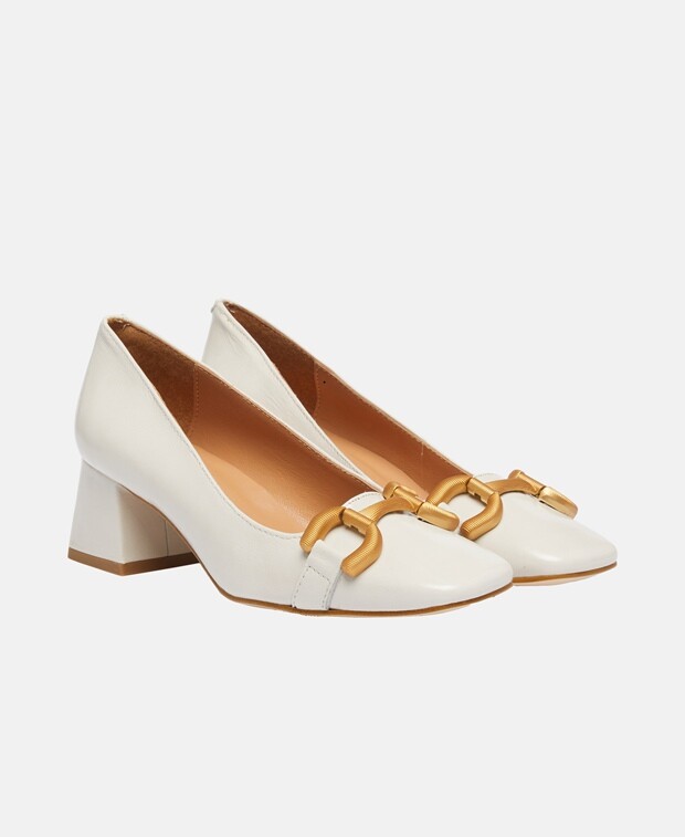 

ТУфли лодочки Sí Barcelona, цвет Wool White