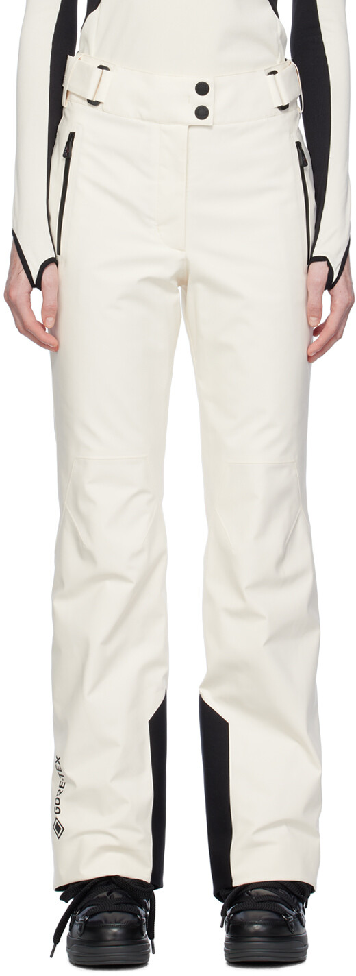 

Moncler Grenoble Off-White Брюки из гортекса
