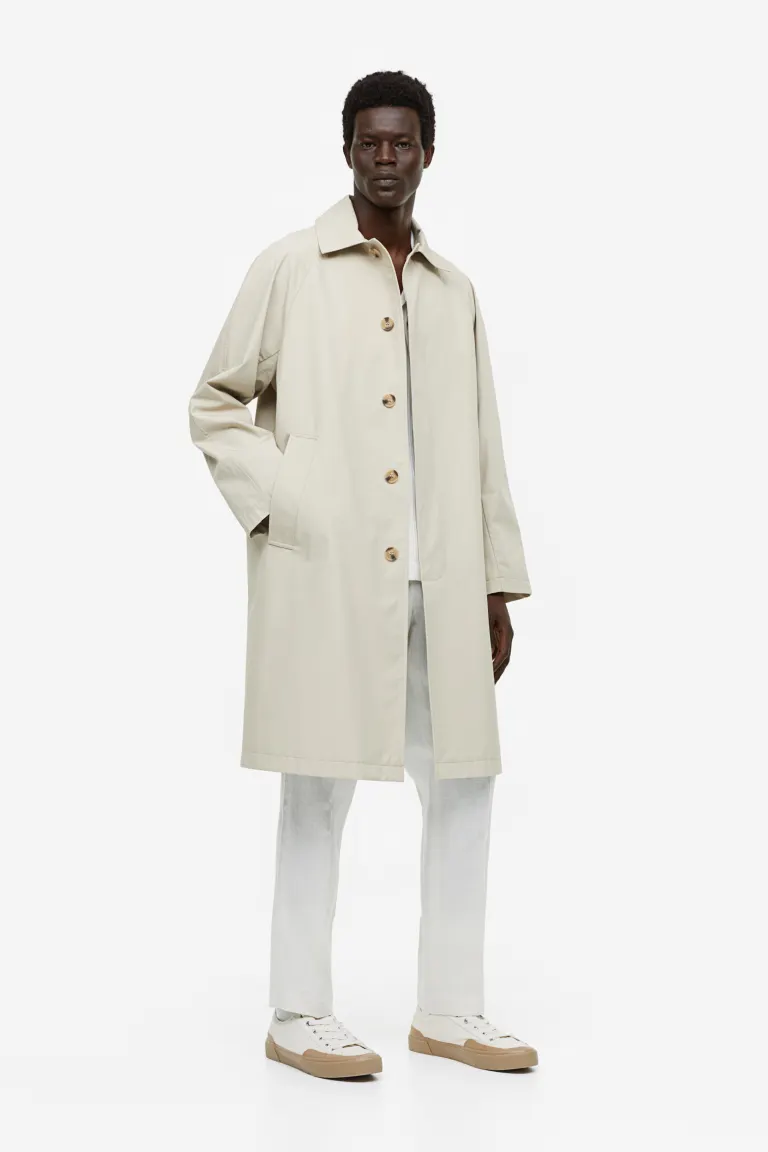 

Пальто средней длины H&M, бежевый