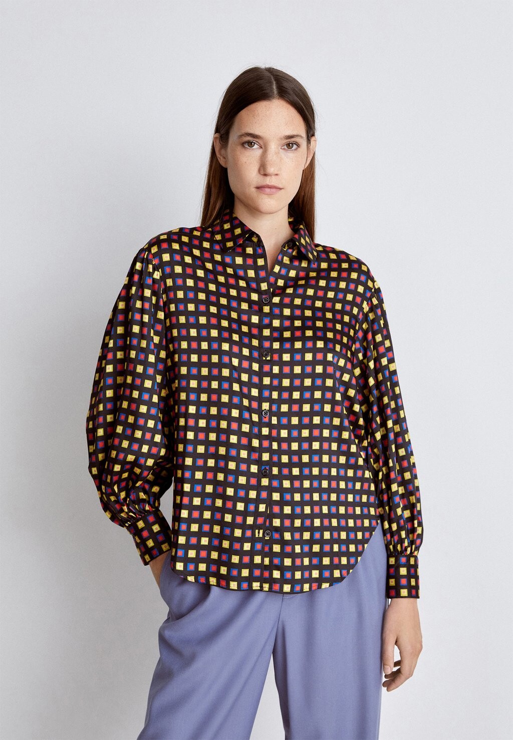 

Рубашка kate spade new york ЦВЕТНЫЕ МИНИ-БЛОКИ ANDIE, мульти