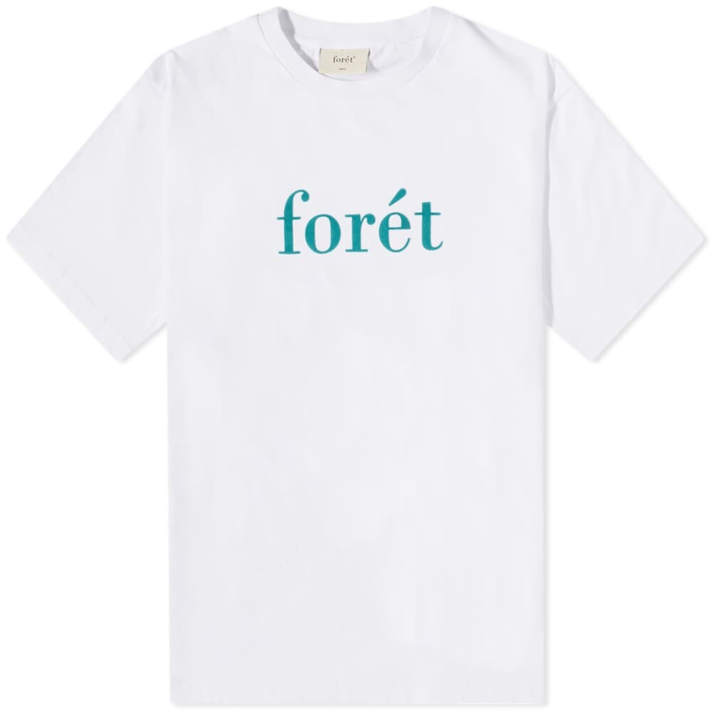 

Футболка Foret с логотипом из смолы, белый