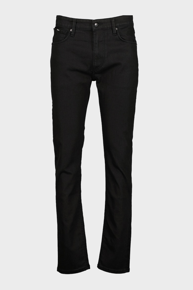 Джинсы узкого кроя с заниженной талией Pepe Jeans London, черный угги pepe jeans размер 37 черный