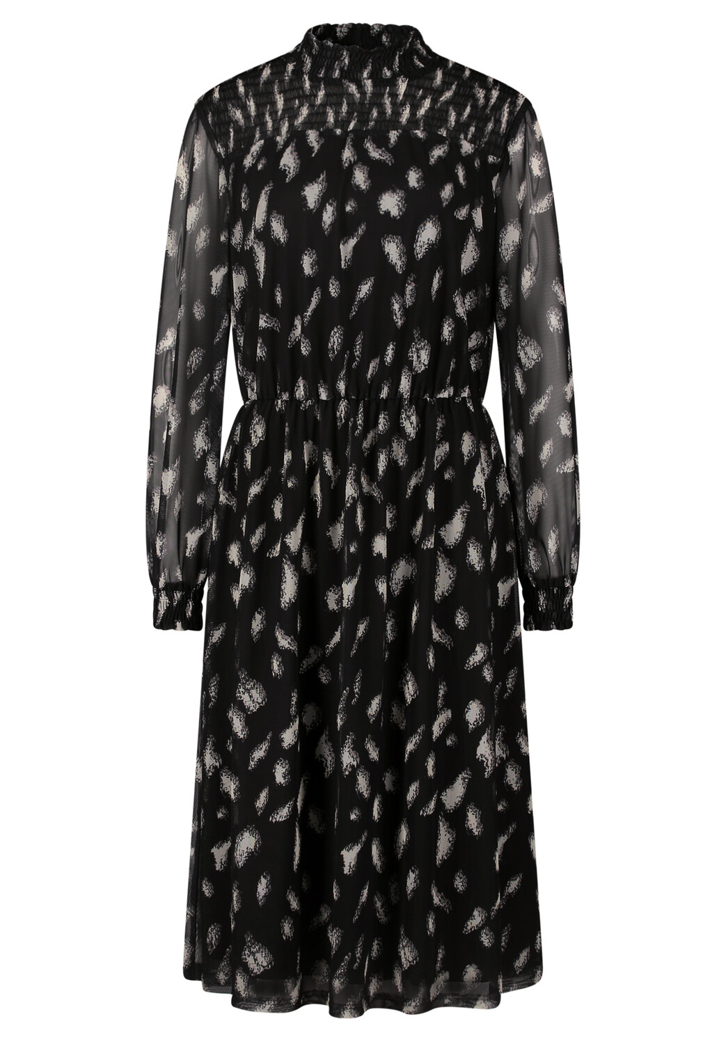 

Платье BETTY & CO Midi mit Stehkragen, черный