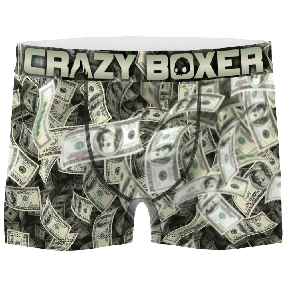 Боксеры Crazy Cash, разноцветный
