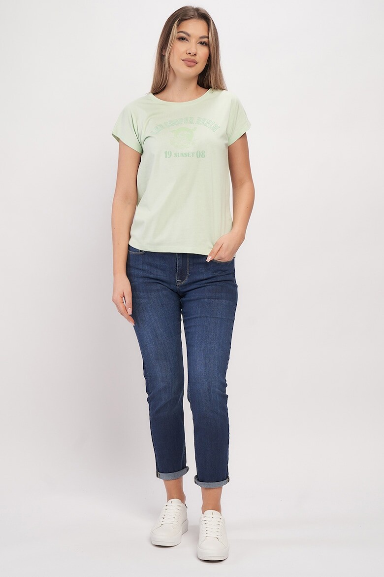 

Хлопковая футболка с логотипом Lee Cooper, зеленый