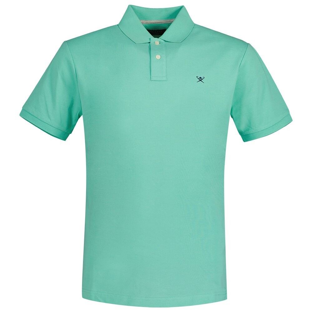 

Поло с коротким рукавом Hackett Classic Fit Logo, зеленый