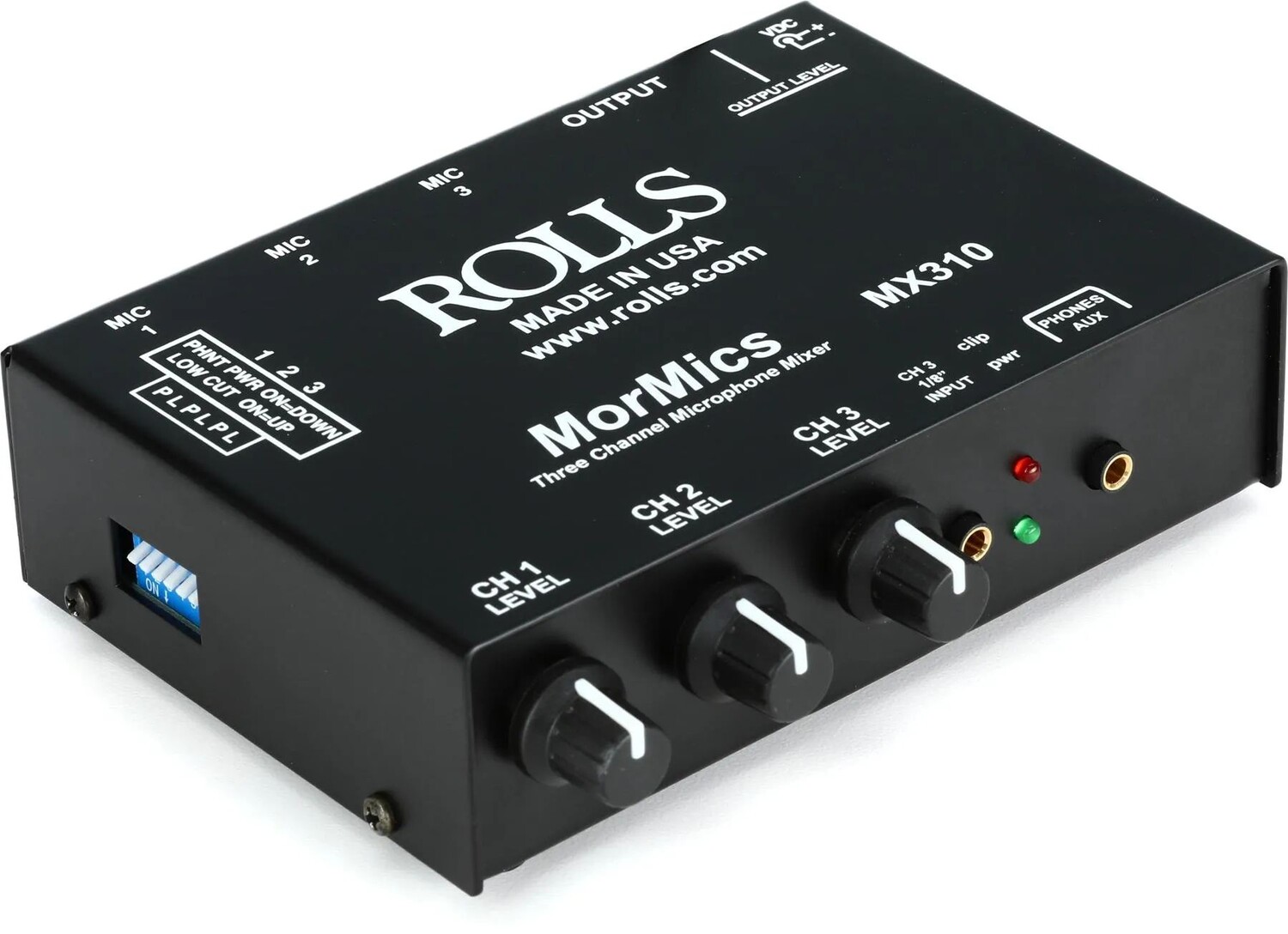 

3-канальный микрофонный микшер/объединитель Rolls MX310 MorMics