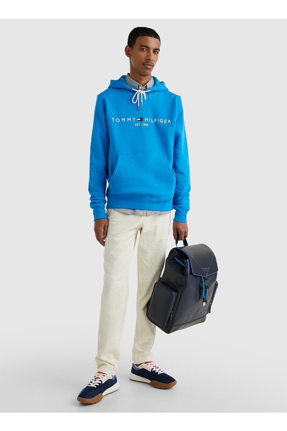 

Толстовка - Синий - Классический крой Tommy Hilfiger, синий
