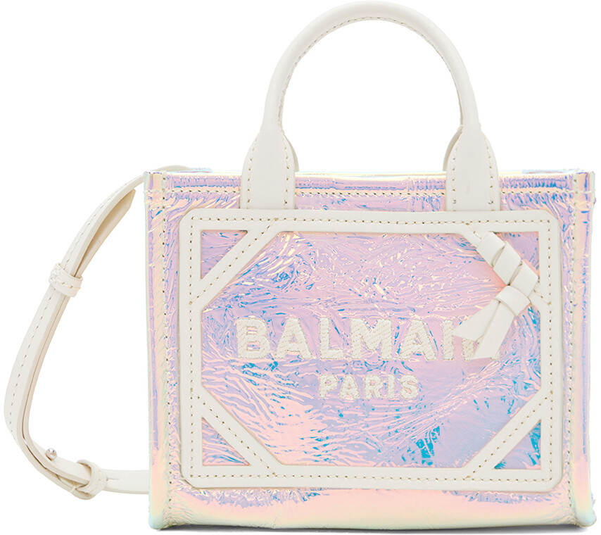 

Серебряная мини-сумка B-Army Balmain