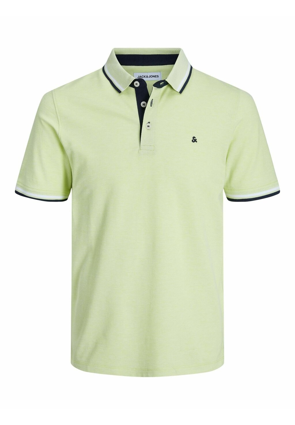 

Рубашка-поло JJEPAULOS Jack & Jones, цвет wild lime