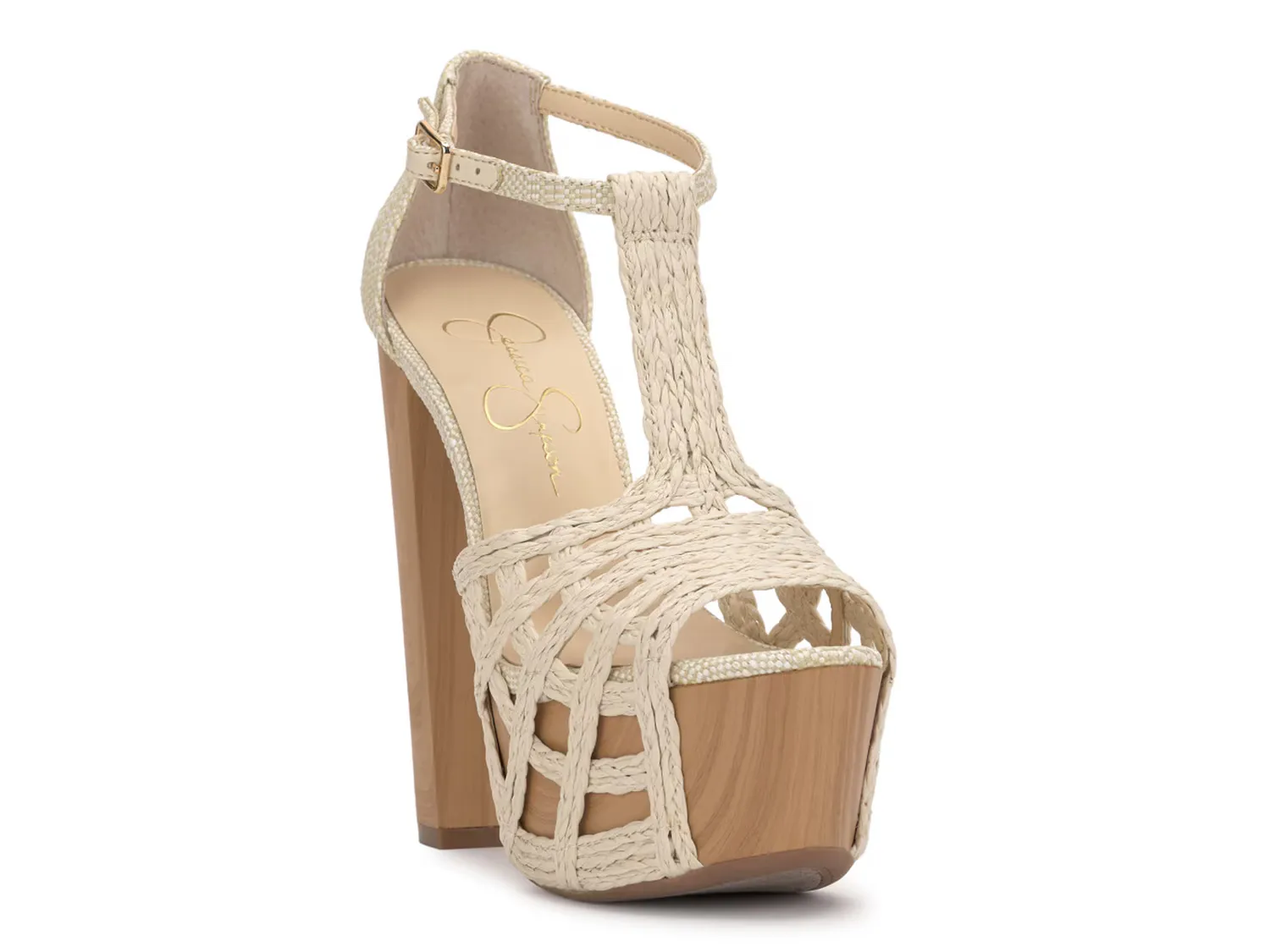 

Сандалии Delei Platform Sandal Jessica Simpson, кремовый