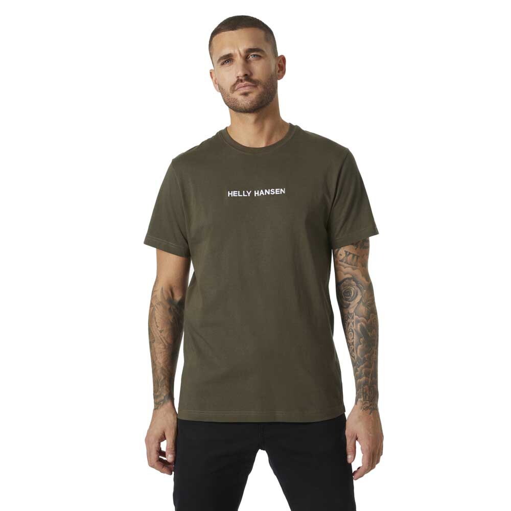 

Футболка Helly Hansen Core Graphic T, зеленый