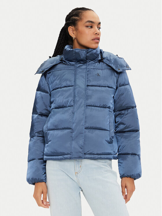 

Пуховик стандартного кроя Calvin Klein Jeans, синий