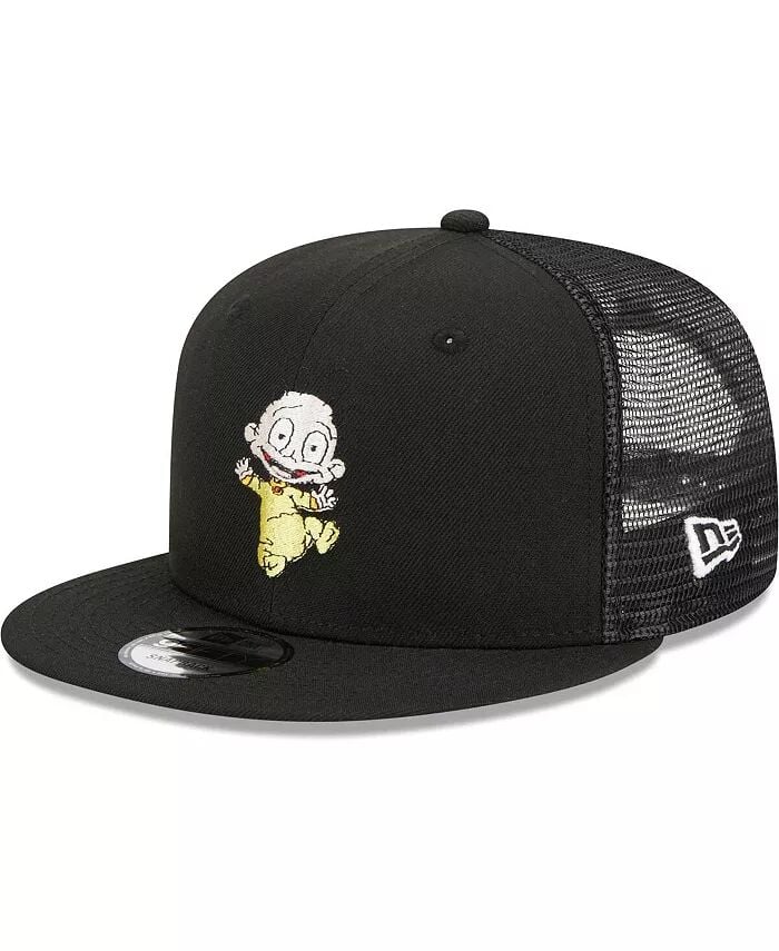 

Мужская черная кепка Rugrats Dil Trucker 9FIFTY Snapback New Era, черный