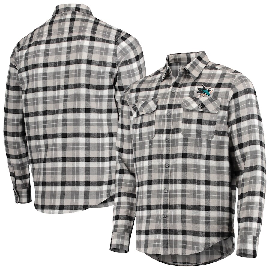 

Рубашка Antigua San Jose Sharks, черный