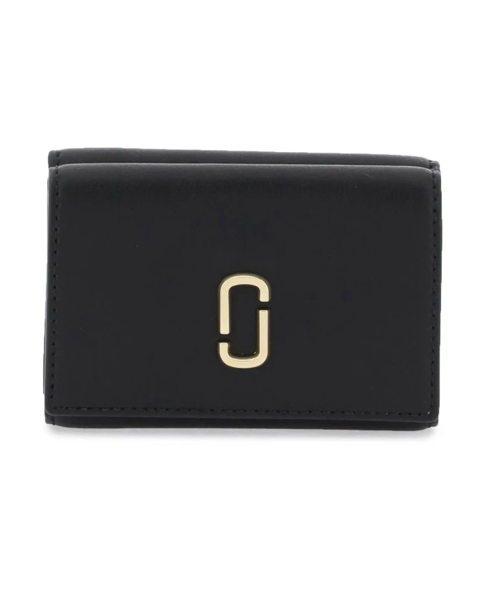 

Кошелек тройного сложения J marc из зерненой кожи Marc Jacobs, черный