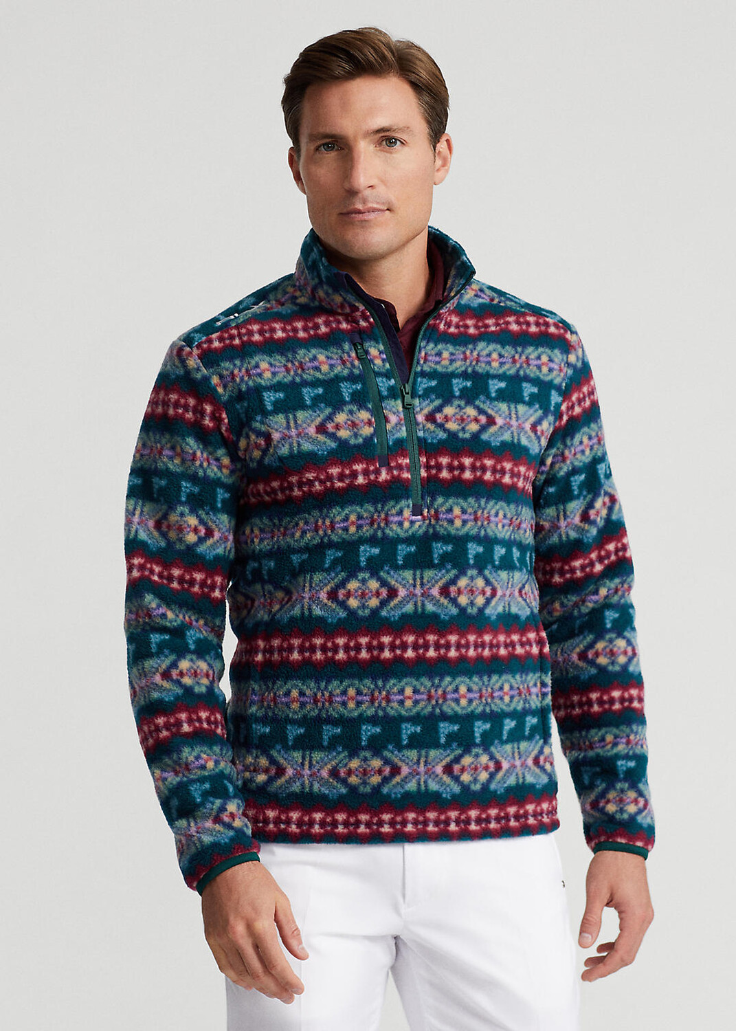 

Классический пуловер в стиле Fair Isle