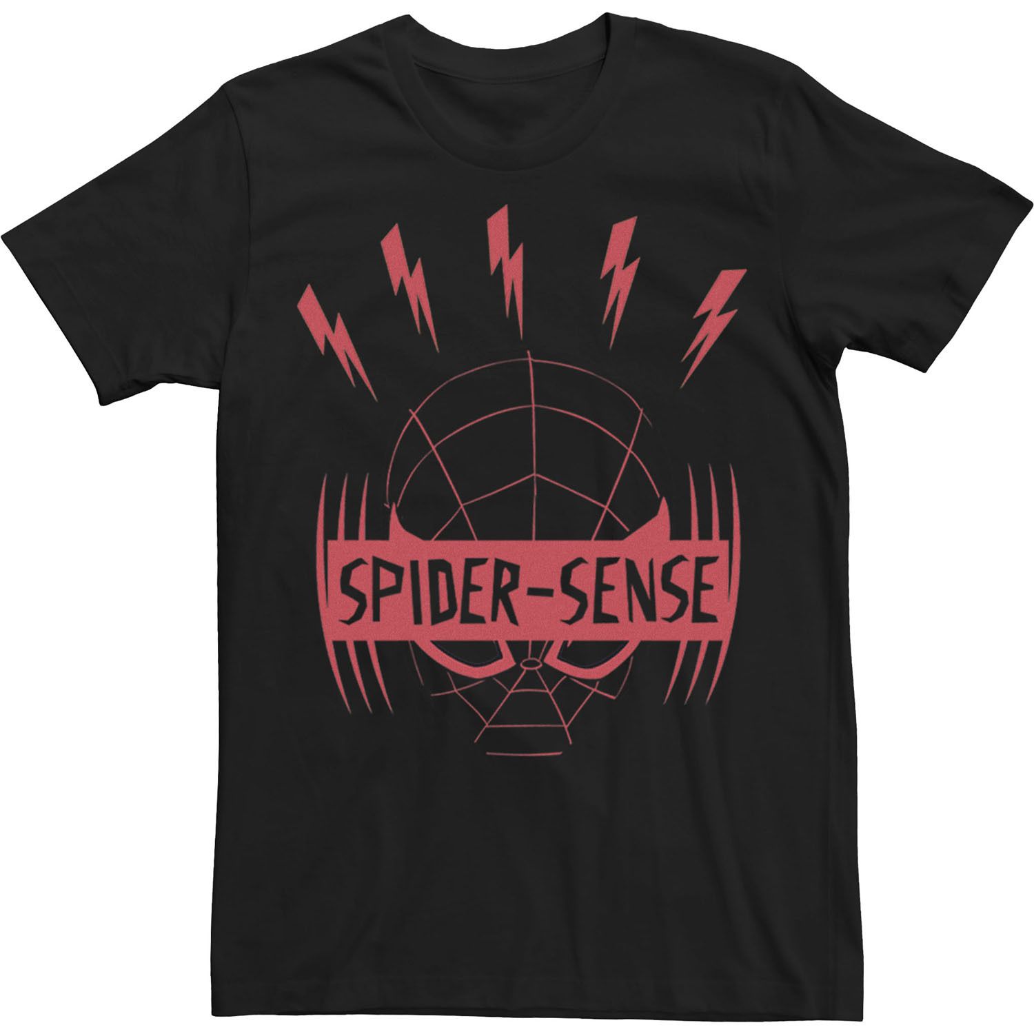 Мужская футболка Marvel Spider-Man Miles Morales Spider-Sense Licensed Character bendis brian michael spider man spider verse miles morales