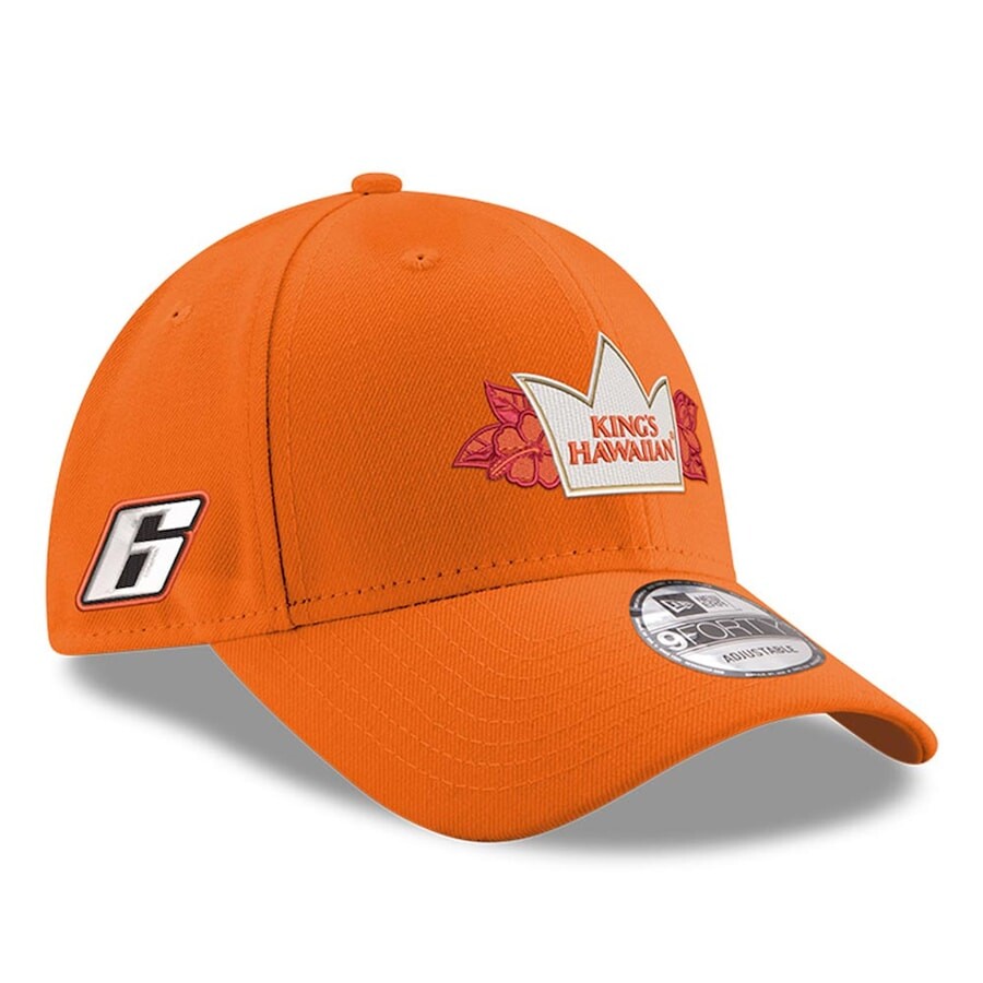 

Бейсболка New Era Brad Keselowski, оранжевый