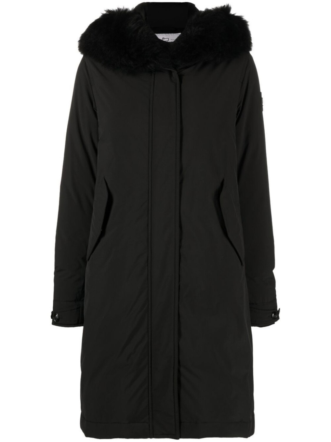 

Woolrich парка Keystone с капюшоном, черный