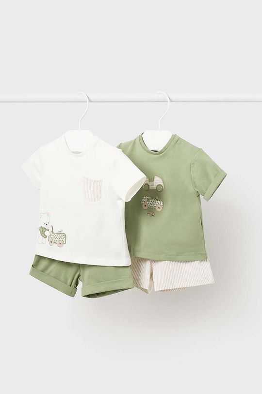 Детский наряд 2 упаковки Mayoral Newborn, зеленый