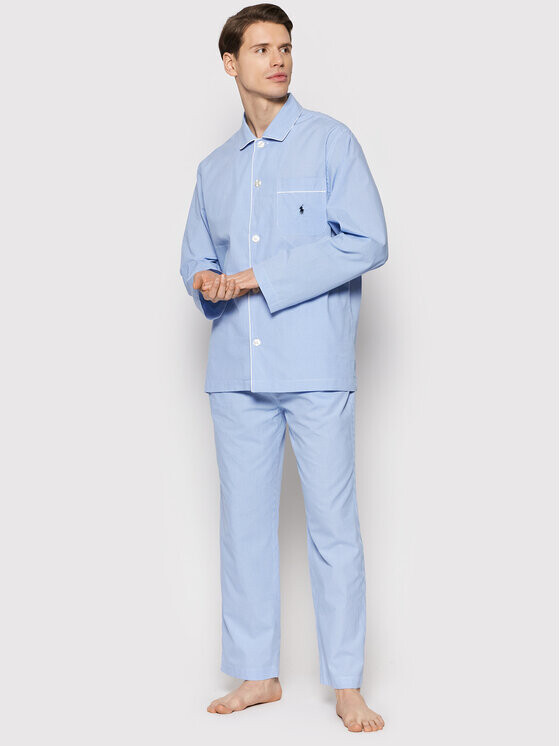 

Пижамы стандартного кроя Polo Ralph Lauren, синий