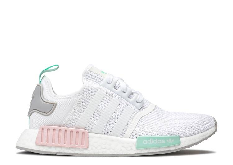 

Кроссовки Adidas WMNS NMD_R1 'WHITE PINK MINT', белый