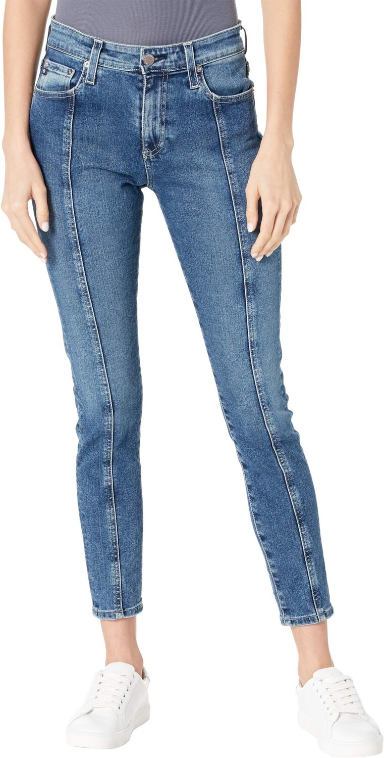 

Джинсы AG Jeans Farrah High-Rise Skinny Ankle in Diverse, цвет Diverse
