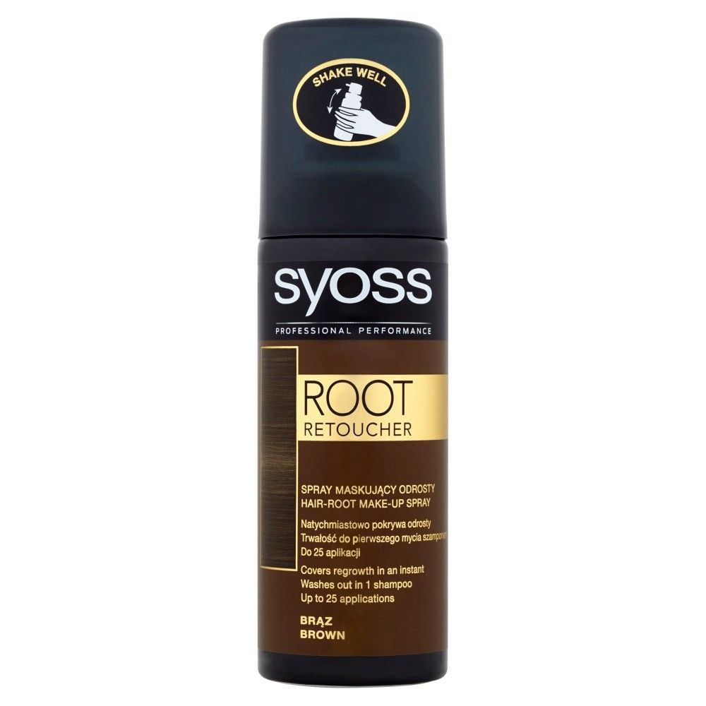 Syoss Root Retoucher Brąz спрей для окрашивания волос, 120 ml