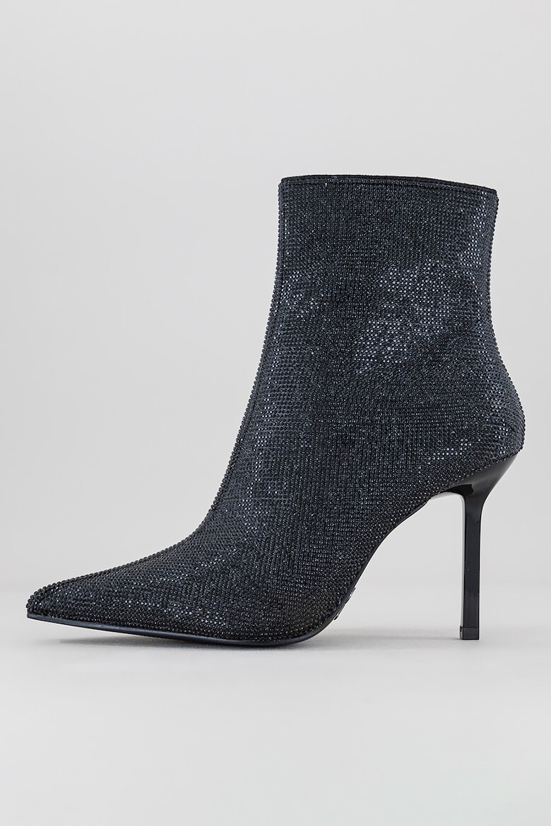 

Сапоги с декоративными камнями Steve Madden, черный