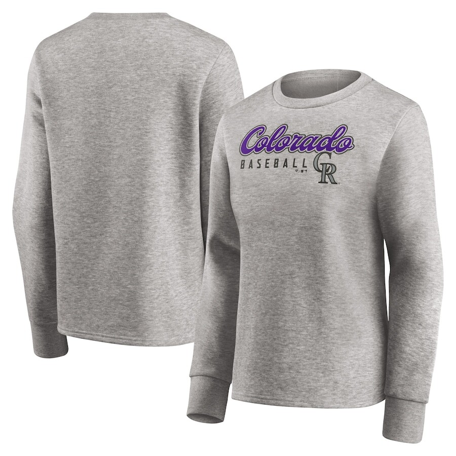 

Свитер Fanatics Branded Colorado Rockies, серый