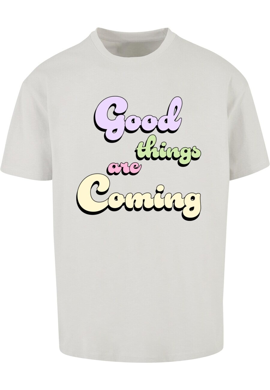 

Футболка Merchcode GOOD THINGS, серый
