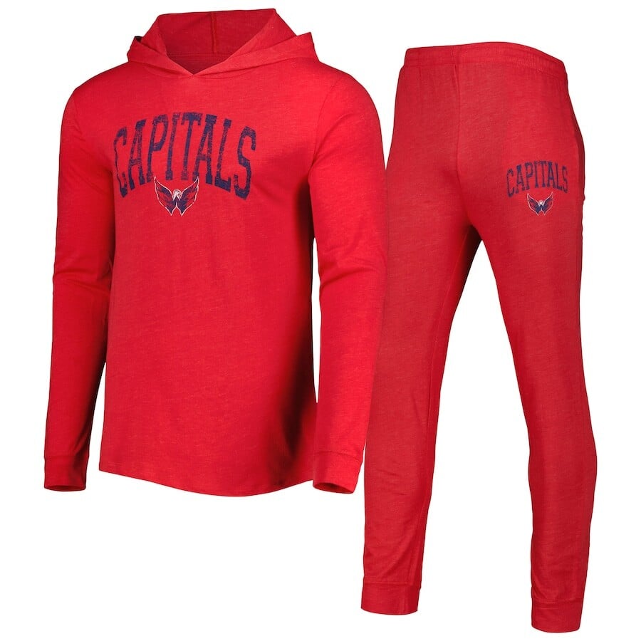 

Пижамный комплект Concepts Sport Washington Capitals, красный