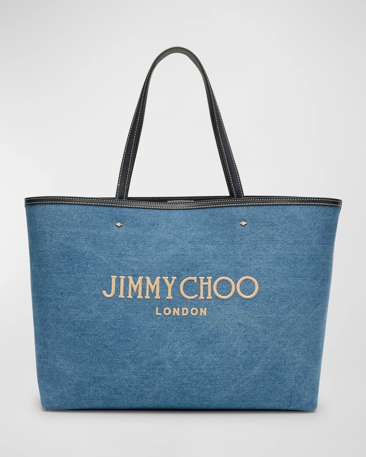 

Джинсовая большая сумка Marli Jimmy Choo, цвет Denim