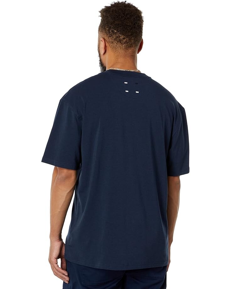

Футболка LABEL Go-To Crew Tee, темно-синий