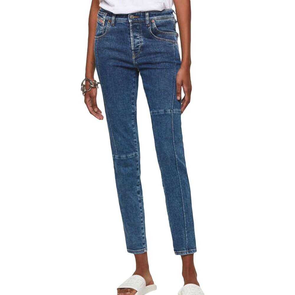 

Брюки Diesel Weekend Skinny Chino, синий