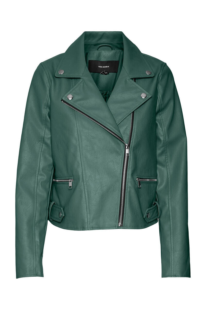 

Куртка с эффектом кожи Vero Moda, зеленый