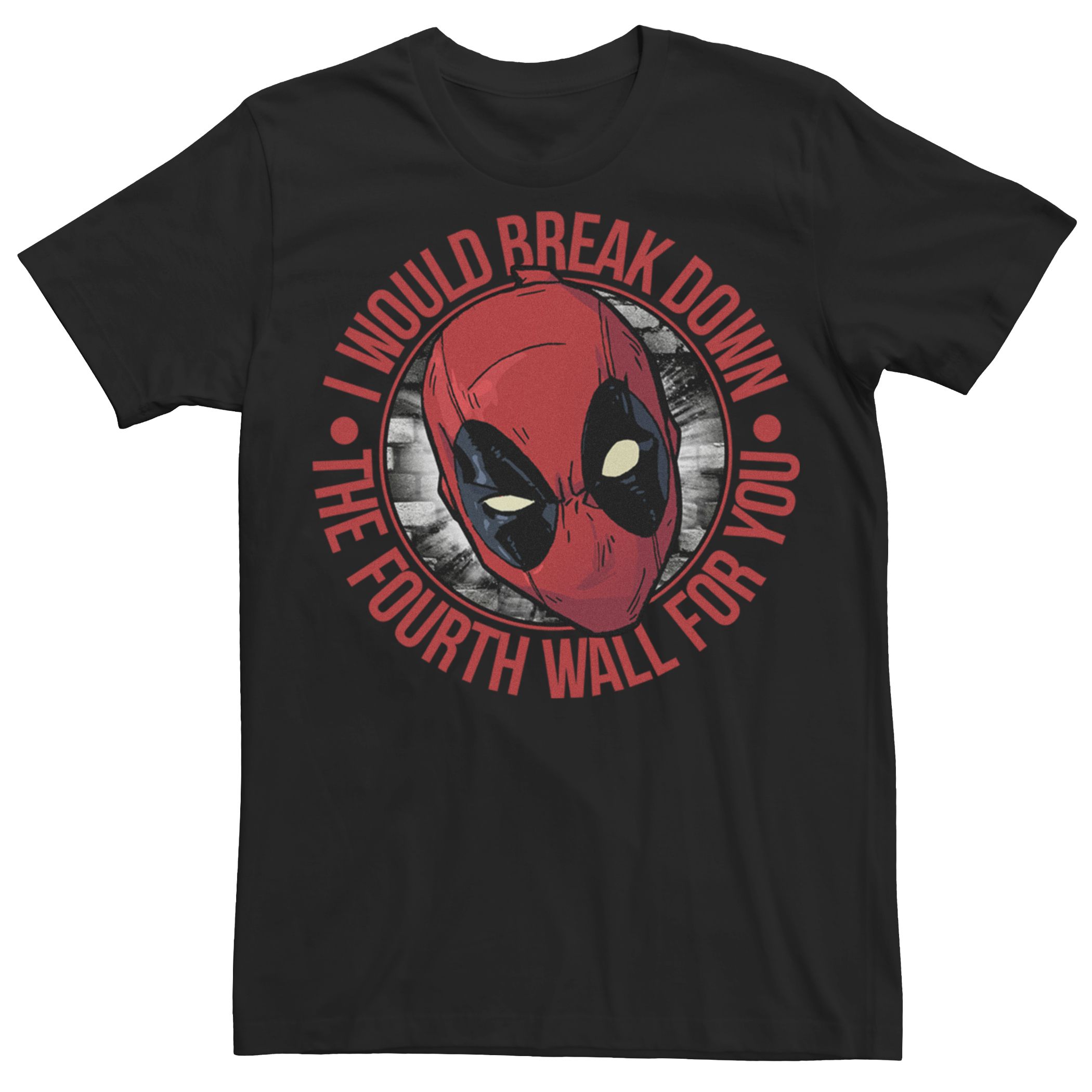 Мужская футболка Marvel Comics Deadpool Break Walls Licensed Character