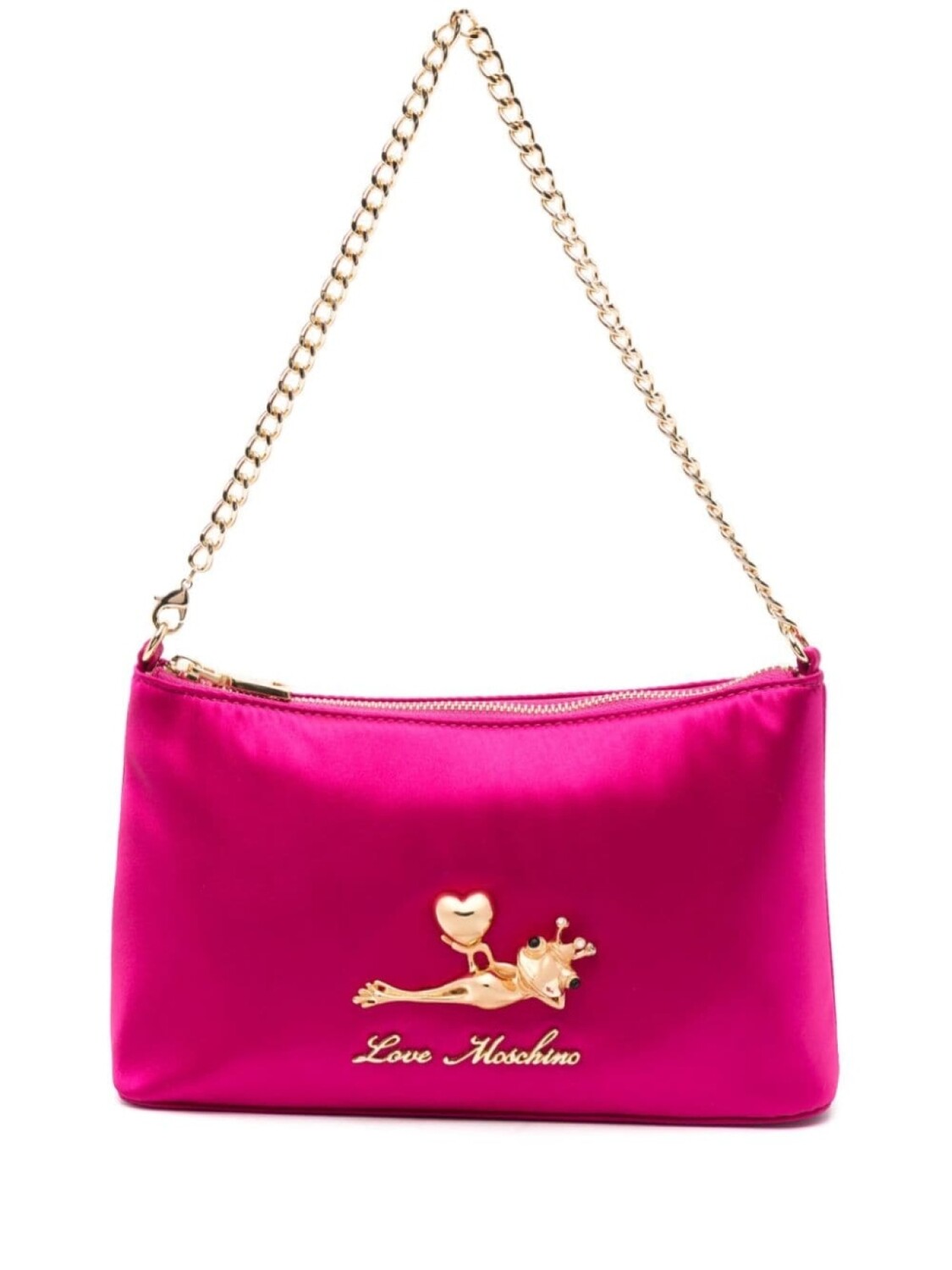 

Love Moschino сумка через плечо с логотипом, розовый