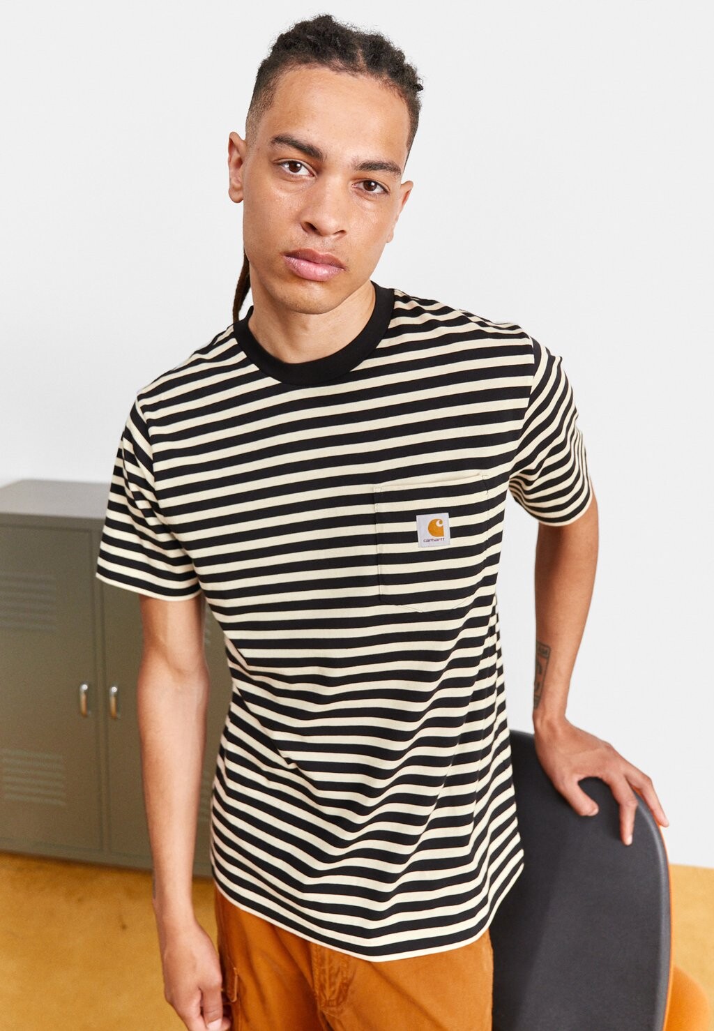 

Футболка с принтом SEIDLER POCKET Carhartt WIP, разноцветный