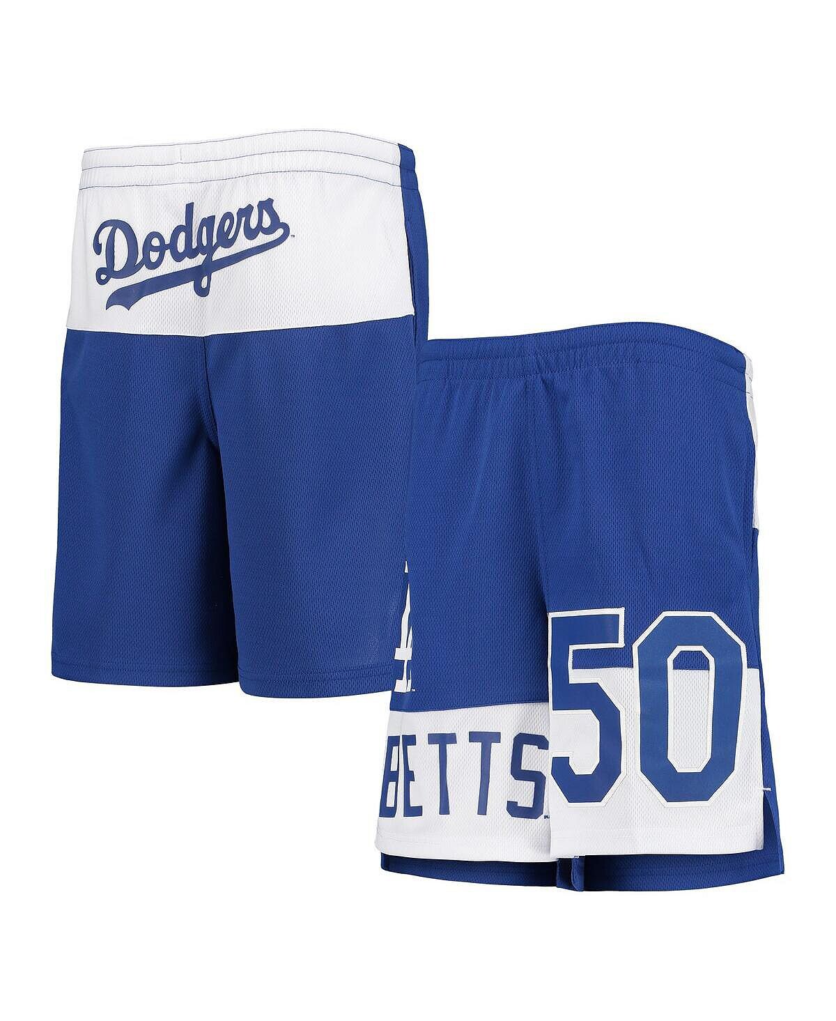 

Шорты с именем и номером Big Boys Mookie Betts Royal Los Angeles Dodgers Pandemonium Outerstuff