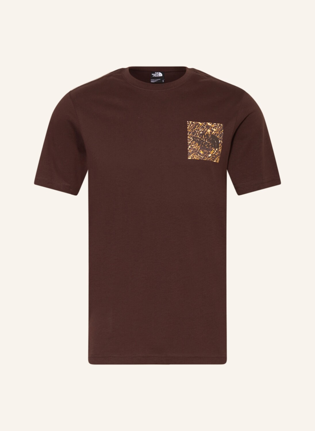 

Футболка THE NORTH FACE FINE TEE, темно-коричневый
